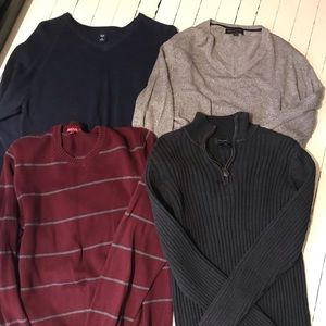 4 men’s sweaters